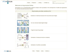 Tablet Screenshot of keymodule.co.uk